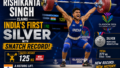 Rishikanta Singh Claims India's First Silver With Snatch Record